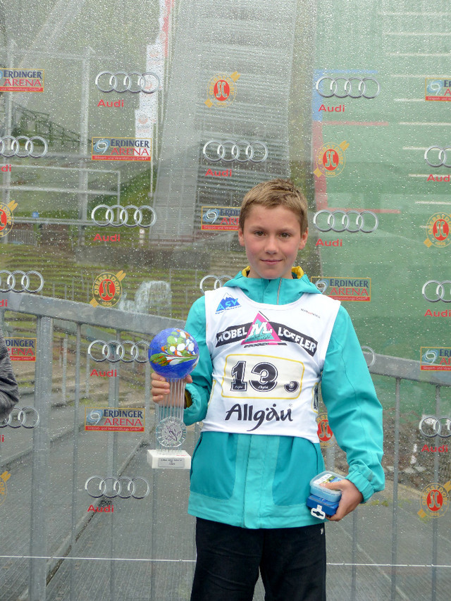 Beat Wiedemann Gesamtsieger Skisprung und NK S12 m