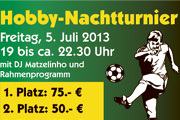 Hobby-Nachtturnier 2013