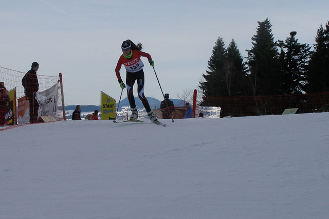 Pia Schratt 1. Platz in Scheidegg