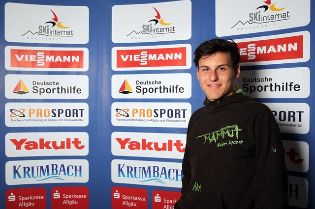 Denis Klarin war bester Allgäuer Kombinierer beim OPA Alpencup in Planica