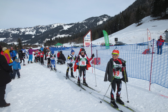 Spannung vor dem Start