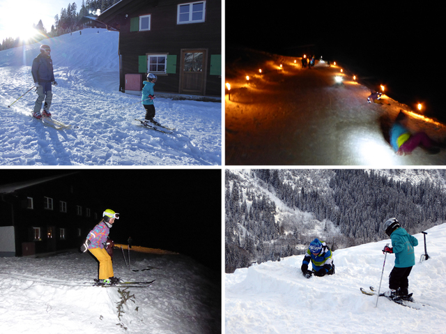 Outdoor: Skifahren, Popo-Rutsch-Contest und natürlich Skispringen