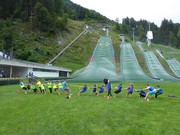 Trainingslager der Skispringer und Kombinierer im Montafon