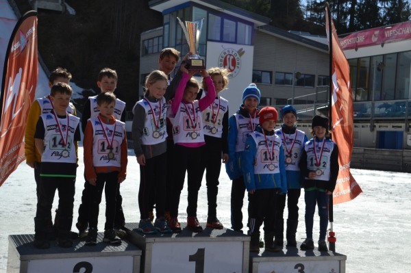 Das erfolgreiche Team Buchenberg 1 auf dem 2. Platz