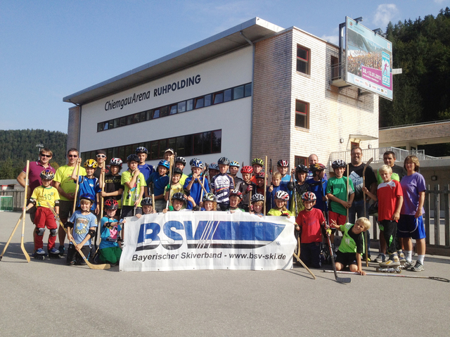 Die BSV-Camp-Teilnehmer alle Regionen samt Trainer und dem Buchenberger Team