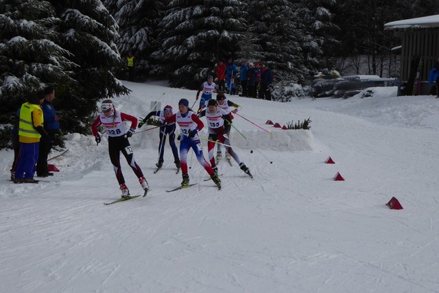 Kim beim Sprintrennen