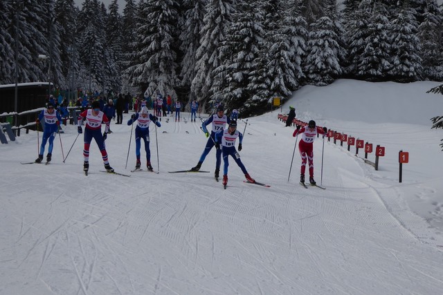 Robin beim Sprintrennen