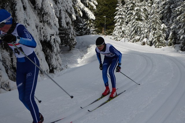 Elias beim Klassik Rennen über 7,5km