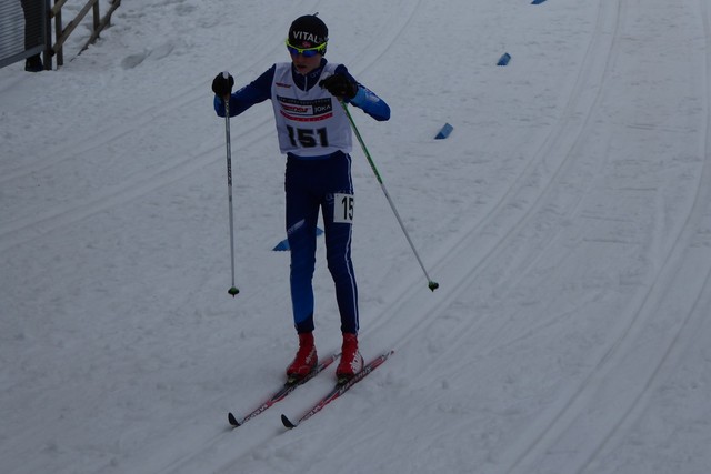 Robin beim Klassik Rennen über 8km