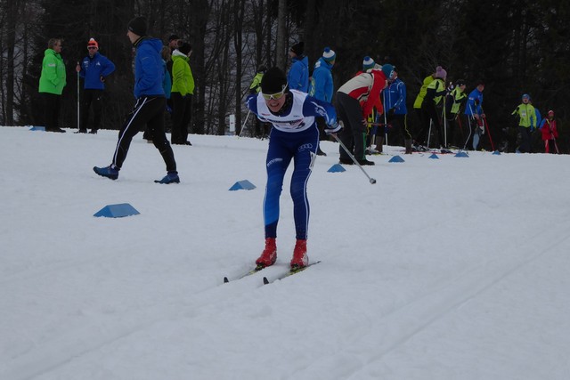 Elias beim Klassik Rennen über 8km