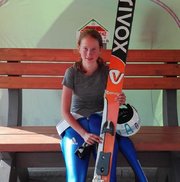 Sophia Maurus – die einzige Kombiniererin im Skiinternat Oberstdorf
