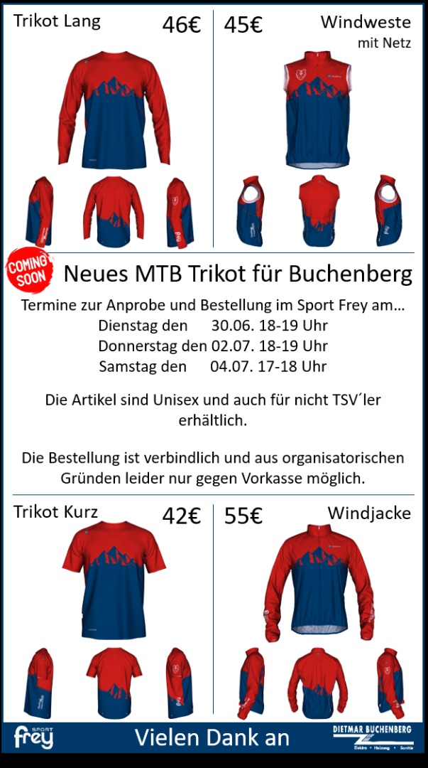 MTB Trikot - TSV Buchenberg e.V. 