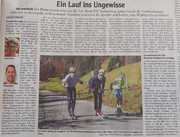 Ein Lauf ins Ungewisse