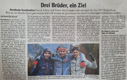 Drei Brüder, ein Ziel