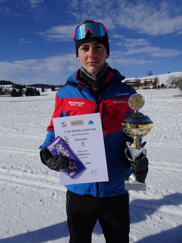 Scherer Arne (1. Platz; Tagesbestzeit über 5 km)