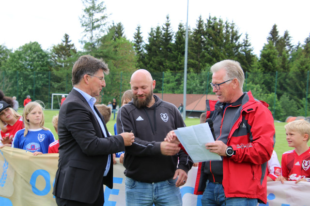 Hermann Albrecht, Florian Schäfer, Peter Hofmann (v.l.)