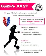 Fußballschnuppertag für Mädels!