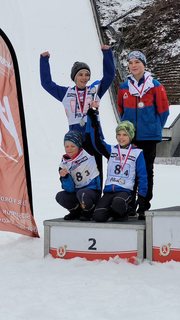 Team Buchenberg gewinnt Silber beim Teamspringen!