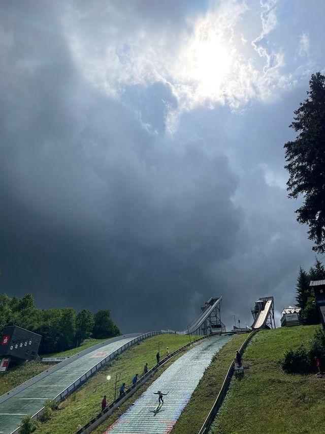 Gewitterstimmung an den Degenfelder Schanzen