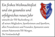 Jahresrückblick 2023 des TSV Buchenberg e.V. 