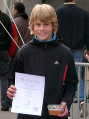 Florian Hüttl erringt 6. Platz im Deutschen Schülercup in Isny