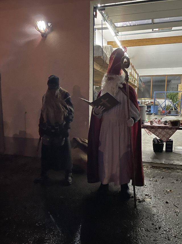 Bis zum nächsten Jahr - lieber Nikolaus und Knecht Ruprecht!