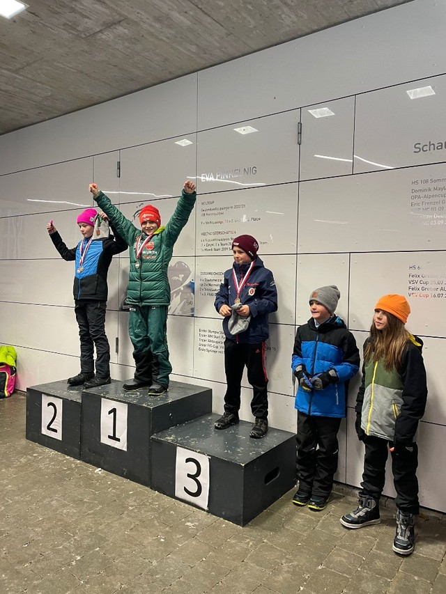 T. Wehr 1. Platz in der NK | 4. Platz Simon Graf | 5. Platz Hugo Marton (Fot. S. Misiek)