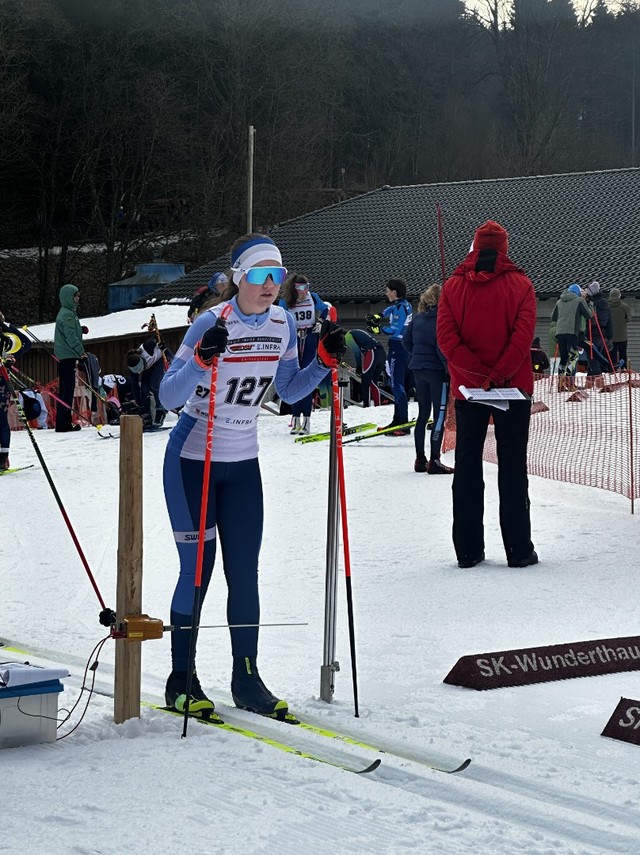 Linda Grotz am Start des KT-Rennens!