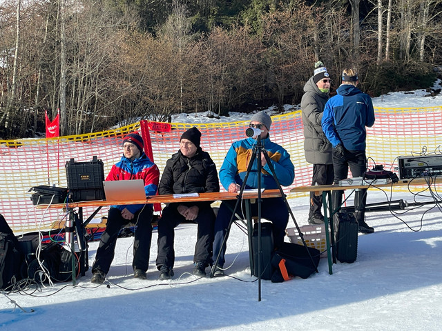 Vielen Dank an die Herren der Zeitnahme unter Regie von Nico Pacher (ganz links)!