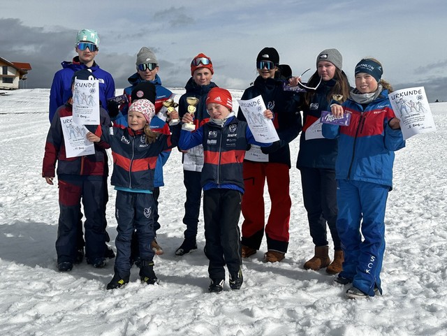 Ein starkes Team! (Es fehlen: Kilian Hiemer und Theo Babel)