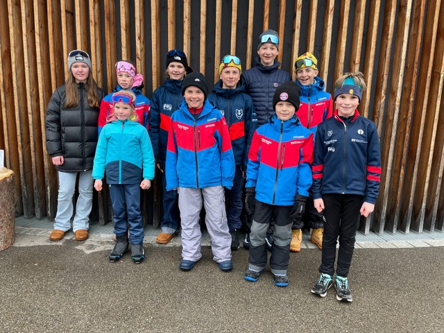 Unsere Starter und Finisher! (Es fehlen: Elias Wachlin, Johannes Wachlin, Leni Schneider)