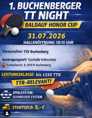1. Buchenberger TT Night - Baldauf Honor Cup