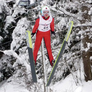 David Mach läuft im Deutschen Schülercup in Schmiedefeld in die Top-Ten