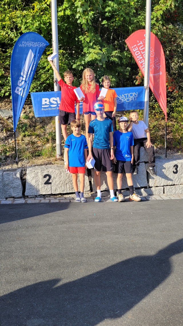 Das Buchenberger Nachwuchsteam beim Bayerischen Schülercup in Bischofsgrün - Fot. T. Misiek