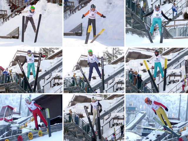 Die jungen Adler: (obere Reihe von links nach rechts) Lucas Mach, Jakob Schupp, Pirmin Maurus - (Mittlere Reihe v.l.n.r.) Aaron Wiedemann, Simon Mach, Simon Hüttl - (untere Reihe v.l.n.r.) David Mach, Sophia Maurus und Florian Hüttl 