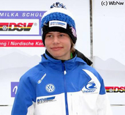 Florian Hüttl im Deutschen Schülercup-Finale auf dem Podest