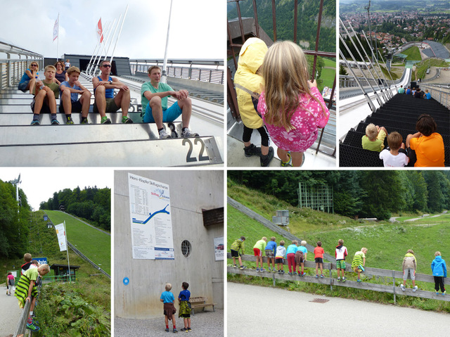 Ausflüge zur Heini-Klopfer-Skiflugschanze und auf den Anlaufturm der K95-Schanze