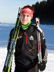 Denis Klarin verpasst im Alpencup in Seefeld knapp die Punkteränge