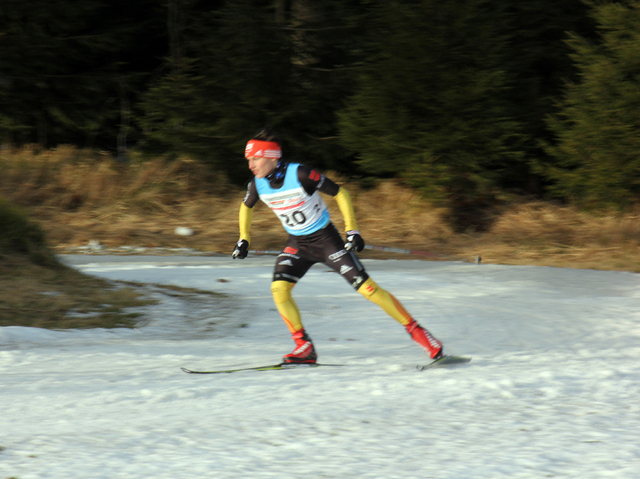 Mit guten Laufleistungen sicherte sich Denis am Ende den 7. und 8. Platz