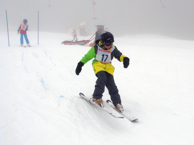 In der „Tretorgel“ war das skifahrerische Können bei den Buben und Mädchen gefragt