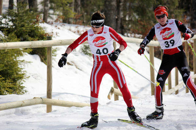 Im Kombinationslanglauf in Hinterzarten lief Denis Klarin (40) auf den 8. und 9. Platz 