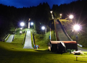 Buchenberger mit Sparbesetzung beim Nachtspringen in Isny 