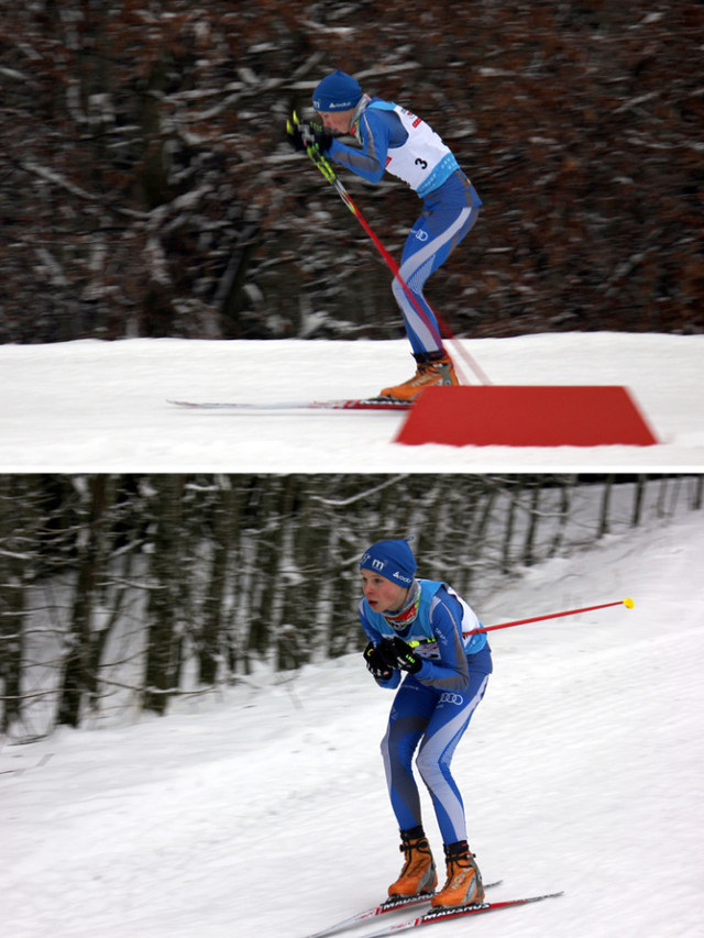 David Mach lief jeweils die Bestzeit im 6-km-Rennen sowie im 3-km-Sprint 